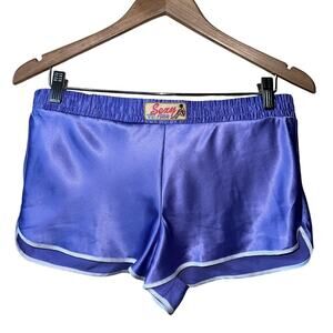 Vintage Victoria's Secret Shorts Medium Roller Girl Bootie Satin Shortie 80's